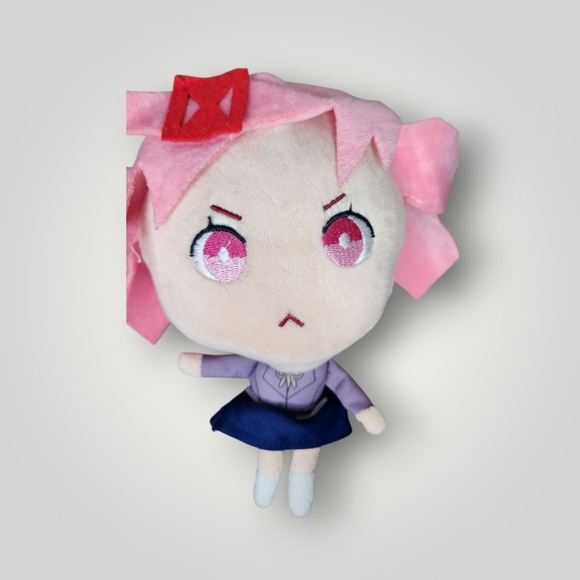 Doki Doki Literature Club Natsuki Plush DDLC - Picture 1 of 11